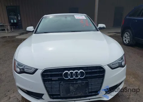 2013 Audi A5 2.0T Premium z USA, uszkodzony, nr VIN WAULFAFR9DA042929